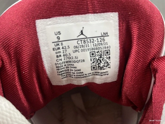 Rep 3 Retro CT8532-126 Red Cardinal Jordan 0822
